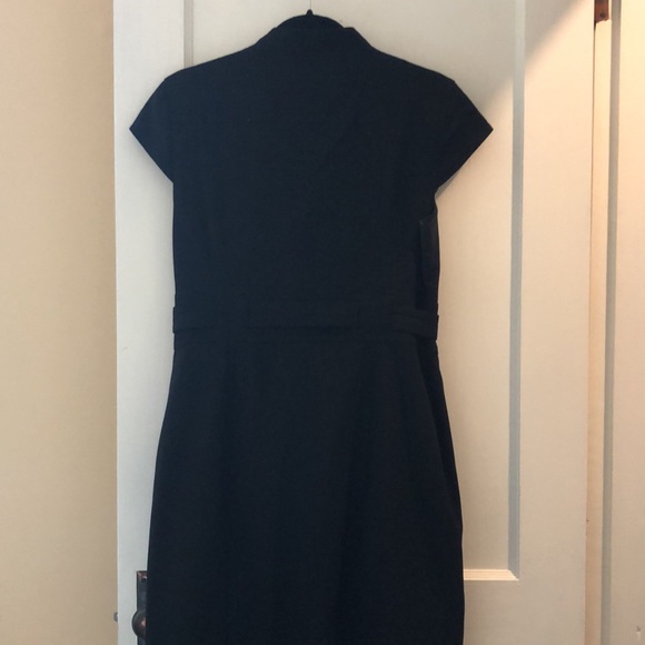 Shift Button Down Belt Dress - Picture 4 of 4